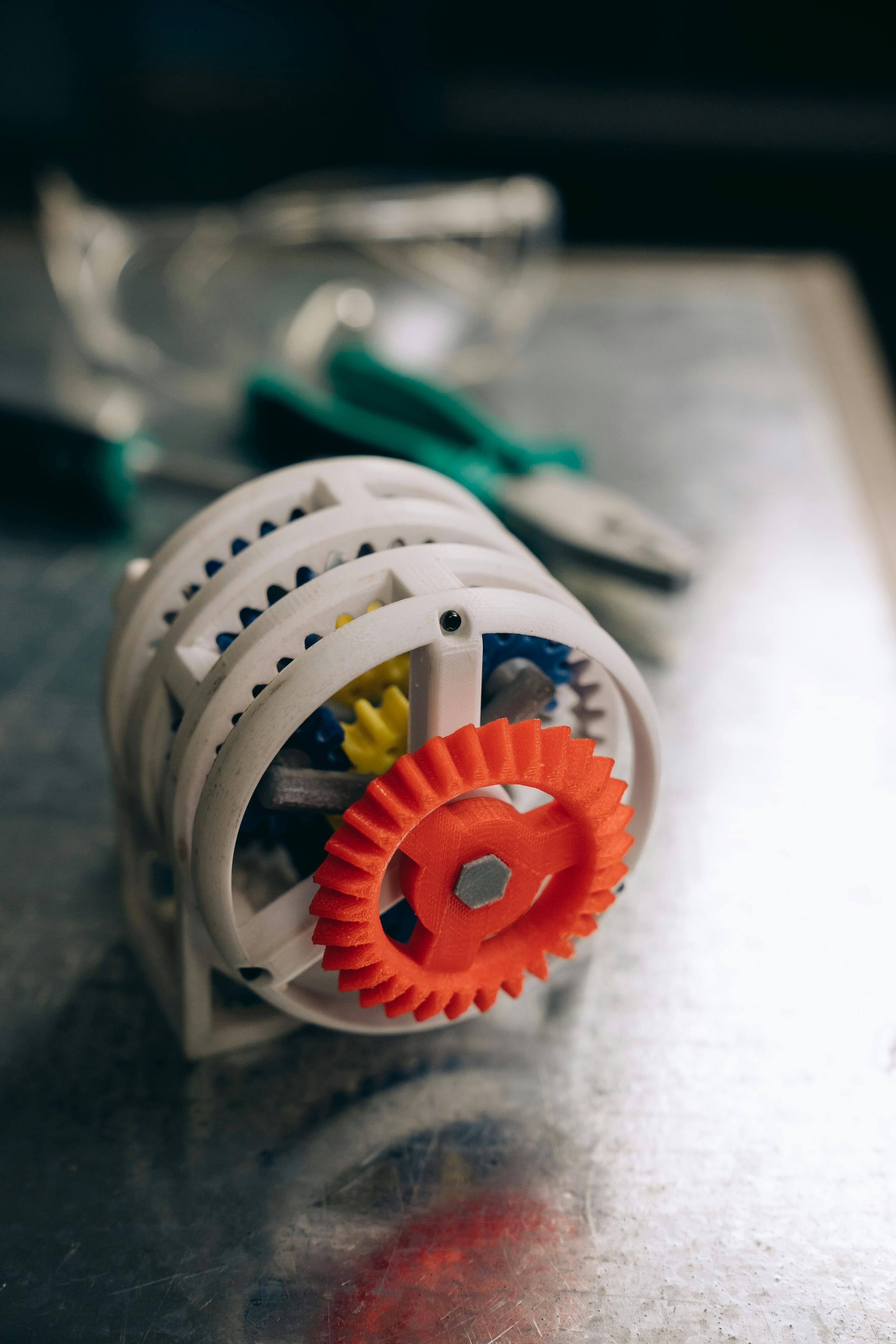 Close-up Photo of Gear Miniature